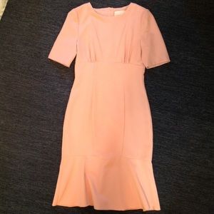 🥳 SALE! NEW Land's End Peach BodyCon Dress 6